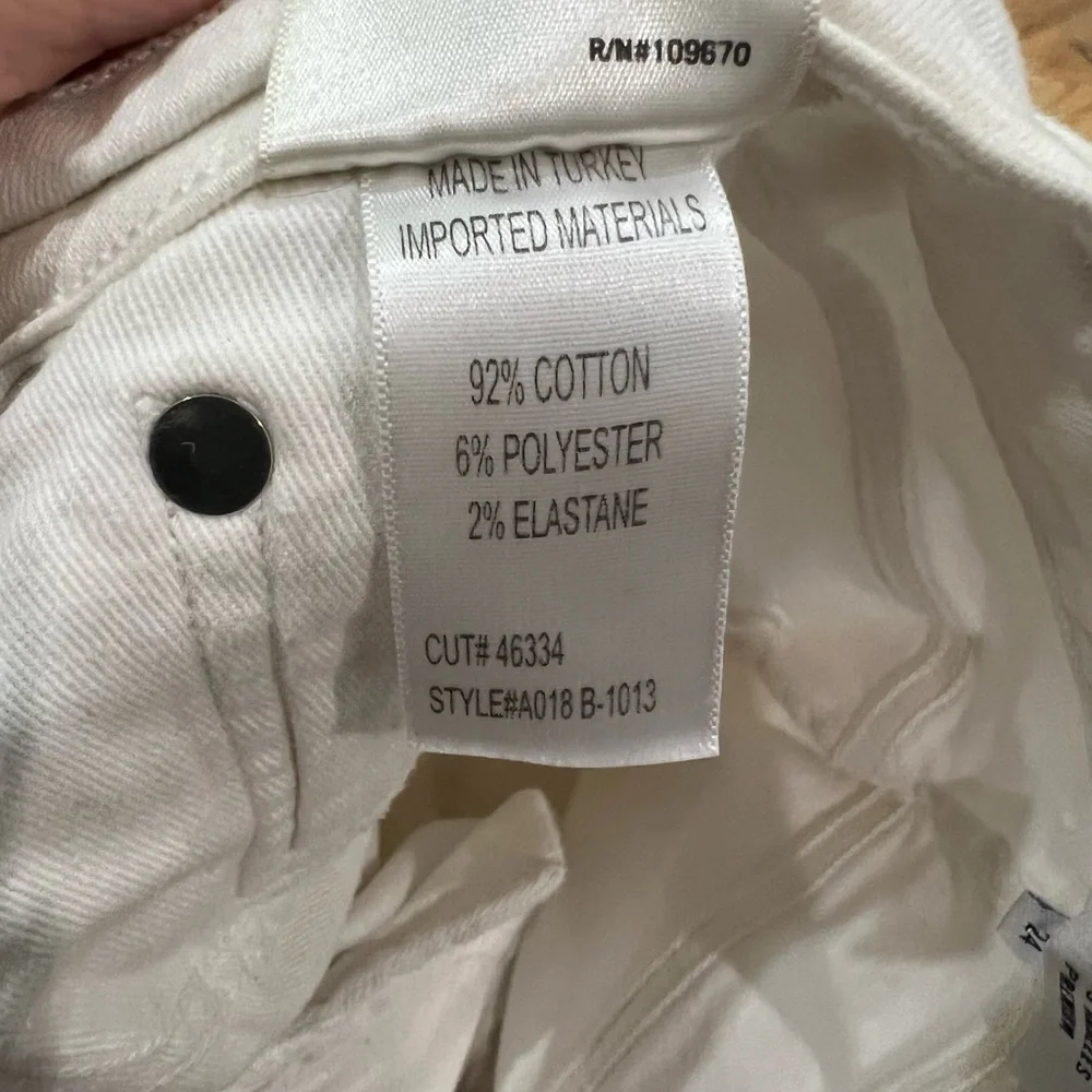 Agolde white jeans, 24 - Picture 3 of 6